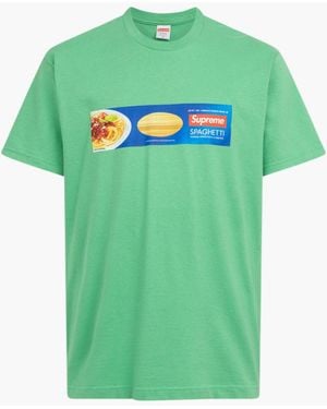 Supreme Spaghetti T-shirt "fw 21" - Green