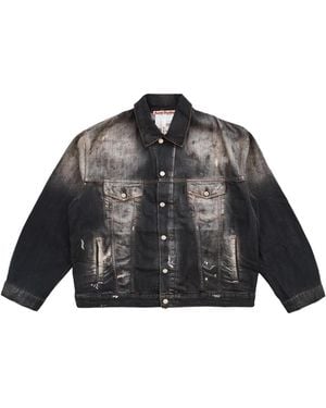 Acne Studios Oversized Denim Jacket C90190900" - Black