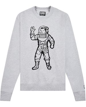 BBCICECREAM Astronaut Crew Sweatshirt "Heather" 851 7305" - Black