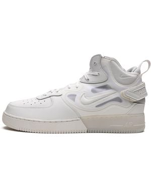 Nike Air Force 1 Mid React "Air Force 1 Mid React Dq1872 101" - Grey