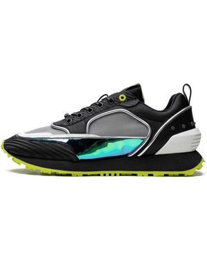Balmain Low Top Meshed "Meshed Volt" Shoes - Black