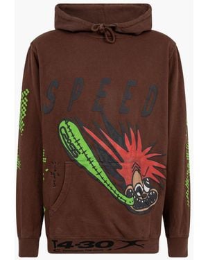 Travis Scott Speed Hoodie "cactus Jack" - Brown