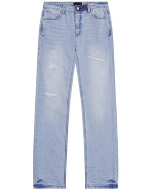 RTA Haru Slim Fit Jeans "Soft Horizon" Mchpd1325 J2348Sfhrn" - Blue
