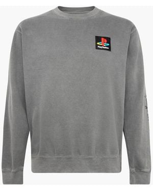 Travis Scott Ps Classic Crewneck "playstation Classic Crewneck" - Gray