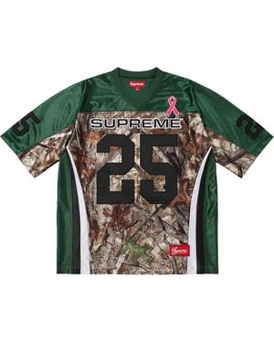 Supreme Breast Cancer Awareness Football Jersey "Fw25 - Black