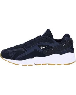 Nike Air Huarache Runner "Dark Obsidian" Dz3306 400" - Blue