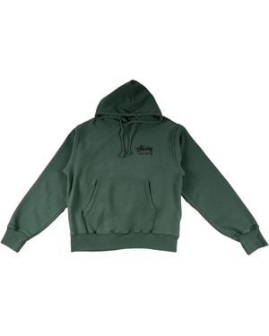 Stussy New York Chapter Hooded Sweatshirt "Pine" Stus463" - Green