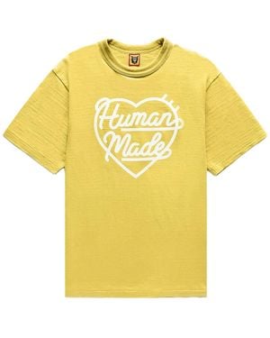 Human Made Colour T-Shirt #2 Hm25Cs038 Yell" - Yellow