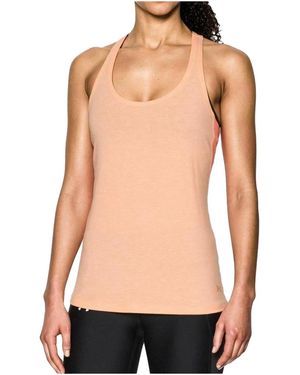 Under Armour Skyward Tank Top "Playful Peach London Vitamin" 1289389 164" - Black