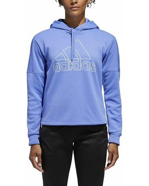 adidas Team Issue Pullover Hoodie "Real Lilac" Dh8186" - Blue