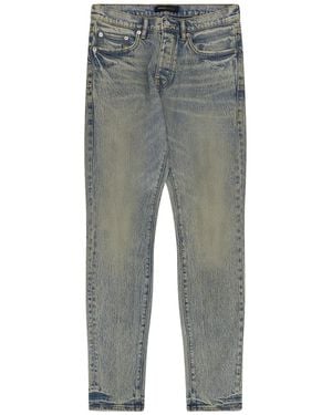 Purple Brand Sunshine Coated Skinny Jeans "Light" P001 Suci125" - Black