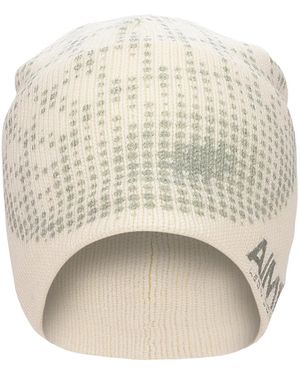 Aimé Leon Dore Geo Print Beanie "New Balance -Prsistine" Nb23Ah004 Pristine" - Black
