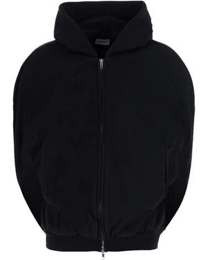 Balenciaga Balloon Cape Hoodie A009Cu Tuva5 1000" - Black