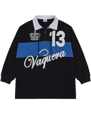 VAQUERA Rugby Shirt Vaq11T003" - Blue