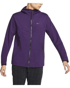 Nike Sportswear Tech Pack Hooded Full-Zip Jacket Bv4489 525" - Purple