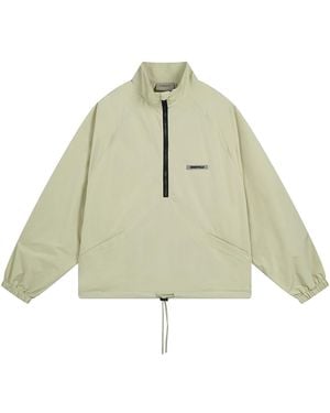Fear Of God Half Zip Track Jacket "Sage" 202Bt202025F" - Green