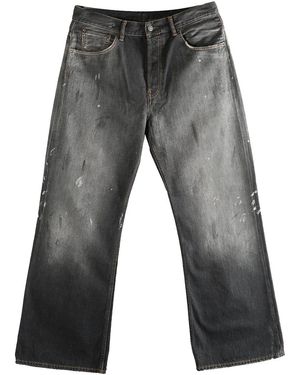 Acne Studios 2021M Regular Fit Jeans 2021M Trafalgar" - Black