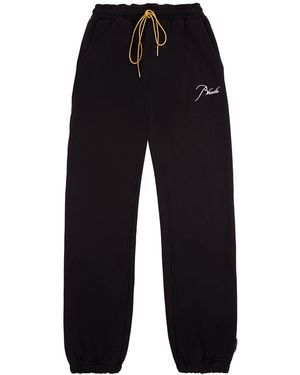 Rhude Classique Sweatpant Rhfw25Ho05012 1014" - Black