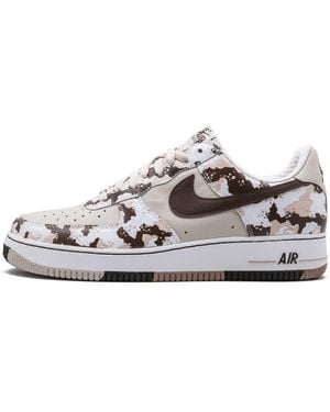 Nike Air Force 1 Premium "Desert Chip Camo" 313641 221" - Black