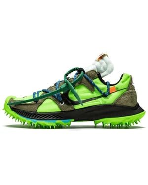 NIKE X OFF-WHITE Zoom Terra Kiger 5 "Off- Shoes - Green