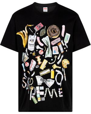 Supreme Trash T-Shirt Su100037" - Black