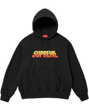 Supreme Gradient Hoodie "Fw25 - Black