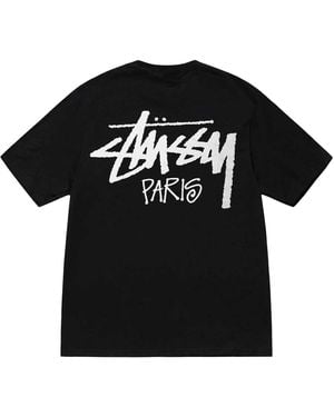 Stussy Paris Chapter T-Shirt Stus288" - Black