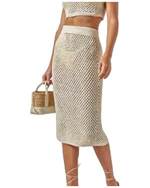 Kith Rhea Midi Skirt 43" - Black