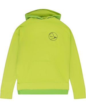 Rhude Layered Hoodie Rhdmhds1939 Grn" - Green