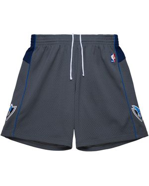 Mitchell & Ness Nba Alternate Shorts Mavericks 2003 "Mavericks" Ashr5694 Dma03Pppgrey" - Blue