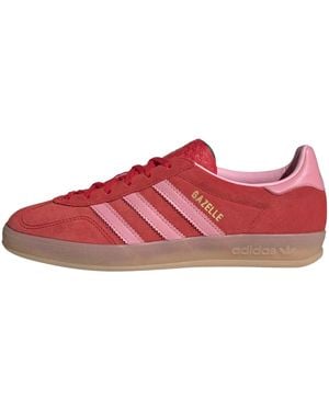 adidas Gazelle Indoor "Better Scarlet Light" Ih6797" - Red