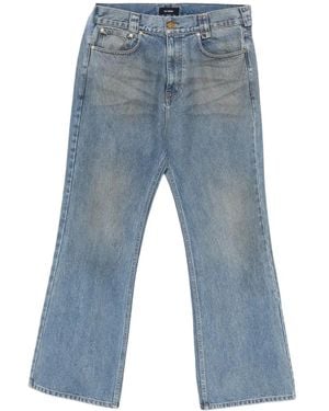 Willy Chavarria Flared Denim Trousers Denim" Mmdpa002 043N 031" - Blue