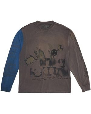Travis Scott Cactus Jack X Fragment X Takashi Murakami Drift Longsleeve Cpfm44" - Black