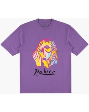 Palace Signature T-shirt - Purple