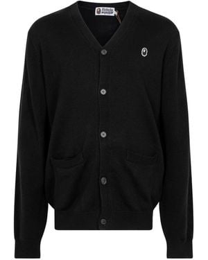 A Bathing Ape Cardigan X Kid Cudi - Black