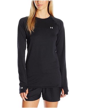 Under Armour Base 1.0 Crew Long Sleeve T-Shirt 1280938 001" - Black