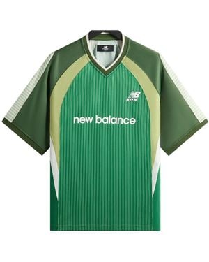 Kith New Balance Mesh Chase Jersey "Spring Juniper" Khm035246 4055" - Green