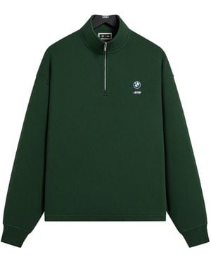 Kith Bmw Nelson Quarter Zip "Vitality" Khmg030028 345" - Green