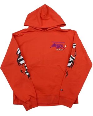 Chrome Hearts Matty Boy Sadistic Lipstick Hoodie Chrm1352" - Red