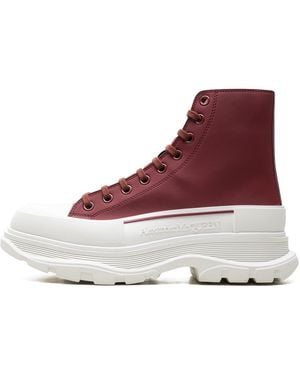 McQueen Tread Slick High "Burgundy" Jcmq102151C" - Red