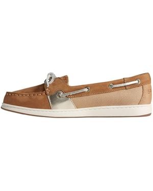 Sperry Top-Sider Coastfish 1-Eye "Linen/ Sts85980" - Black