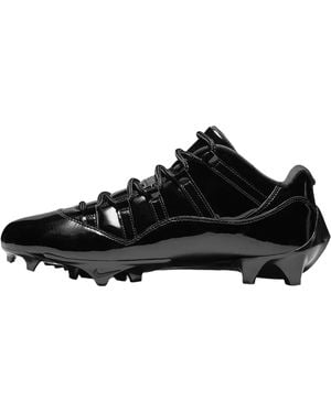 Nike Air 11 Low Td Cleat "Patent" Iq8113 001" - Black
