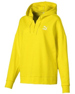PUMA Xtg Halfzip Hoodie "Blazing" 578019 36" - Yellow