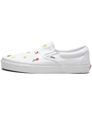 Vans Slip On "Garden Party" Vn0A5Jlxw00" - White