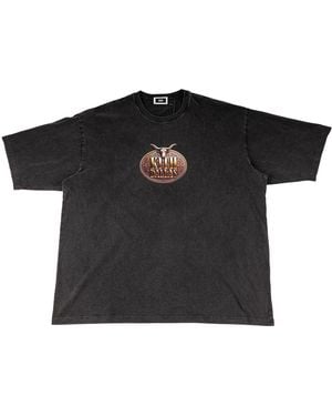 Kith Dallas Exclusive Buckle Vintage Jones T-Shirt "Nocturnal" Khm030095 001" - Black