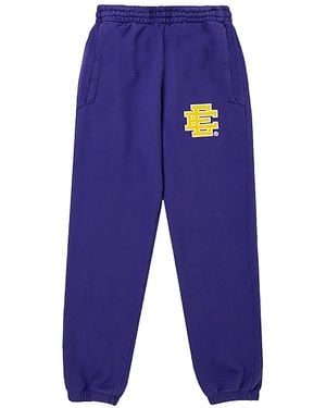Eric Emanuel Ee Basic Joggers Fw21 Ee383" - Blue