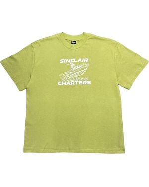Sinclair Offshore Short Sleeve T-Shirt Sm171 1 Olv" - Green