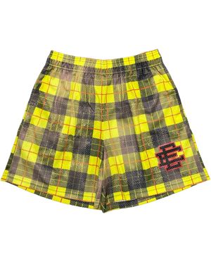 Eric Emanuel Ee Basic Shorts "Plaid - Black
