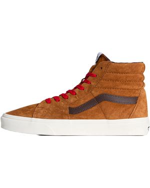 Vans Sk8-Hi "Plaid - Brown