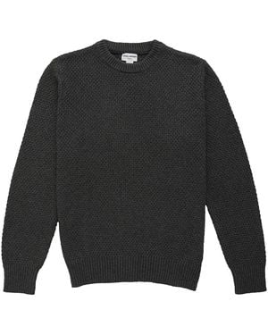 Who Decides War Crewneck Jumper "Coal" 2637 1Ss230106Mcs Coal" - Black
